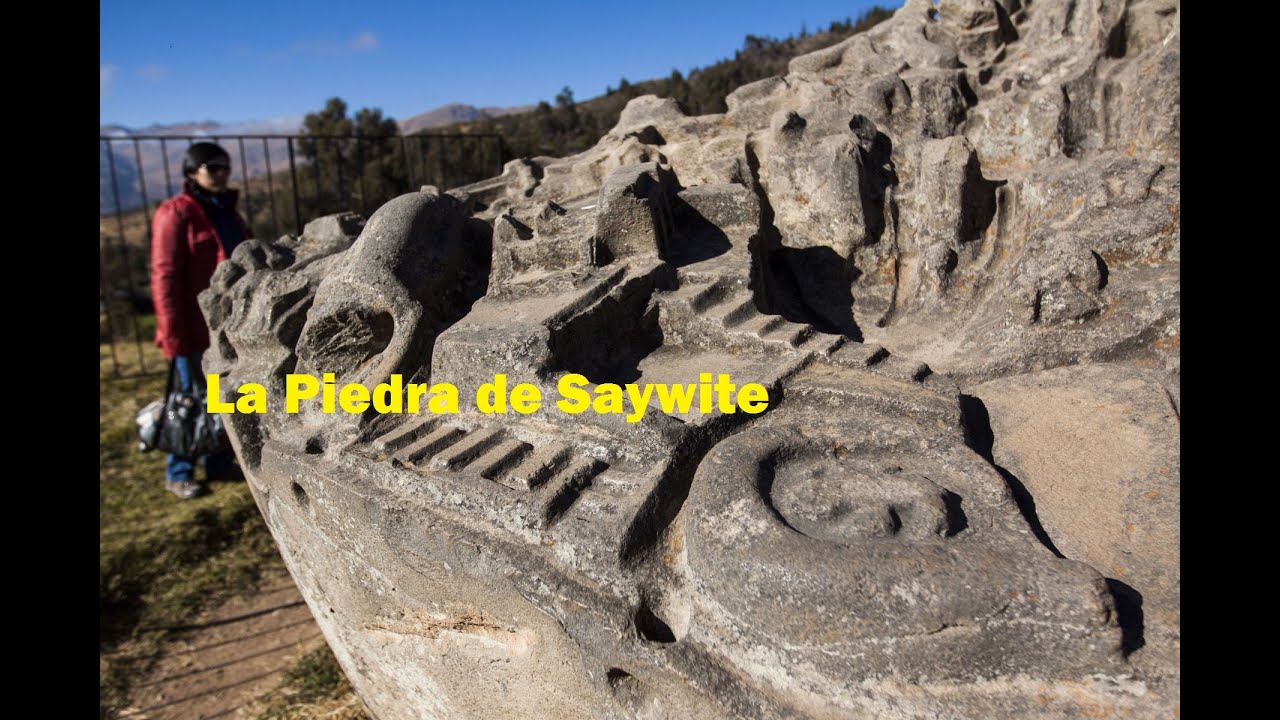 Misterioso Monolito de piedra en el Per&uacute; Sayhuite