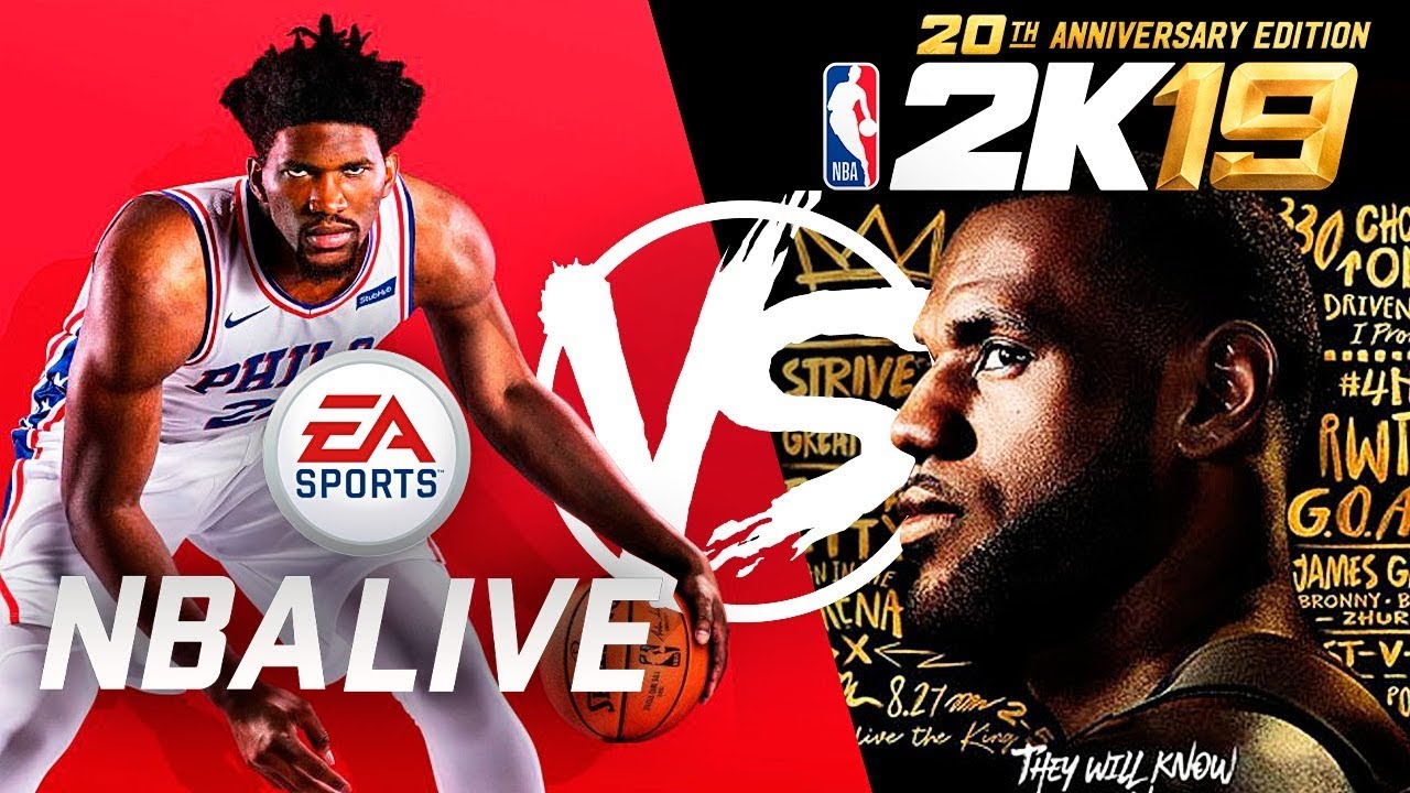 NBA LIVE 19 ИЛИ NBA 2K19 - ЧТО БРАТЬ ?