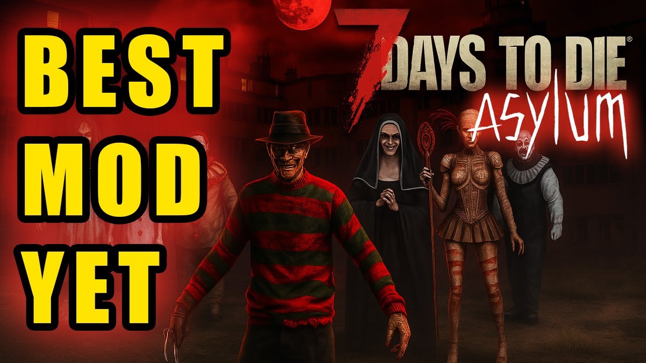 7 Days to Die Just Got a MASSIVE New Mod &ndash; The Asylum Overhaul