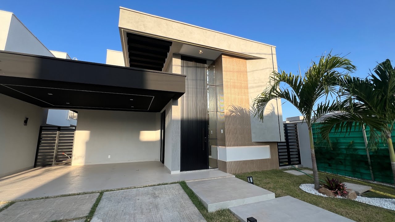 • CASA PLANA NA CIDADE ALPHA CEARÁ! 3 suítes, 4 vagas e piscina! Automação elétrica!