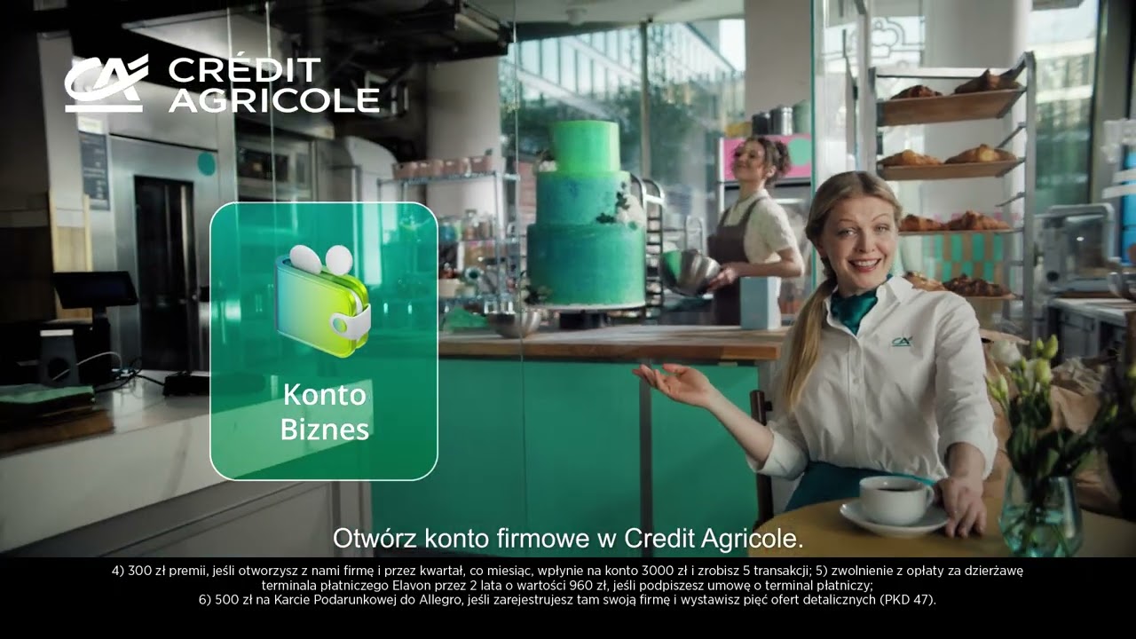 Otw&oacute;rz firmowe konto pełne korzyści w Credit Agricole i zyskaj nawet 3260 zł!