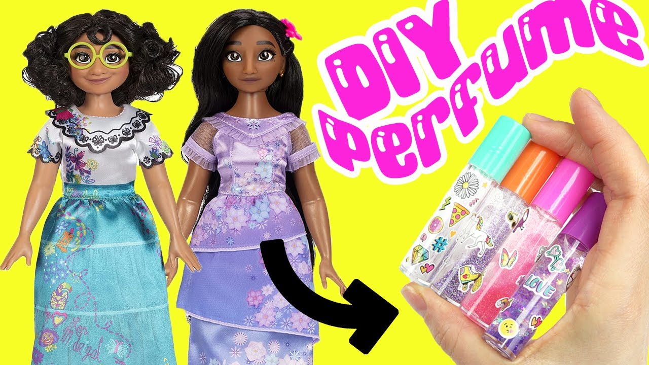 Disney Encanto DIY Perfume with Mirabel, Isabela, and Luisa! Crafts for Kids