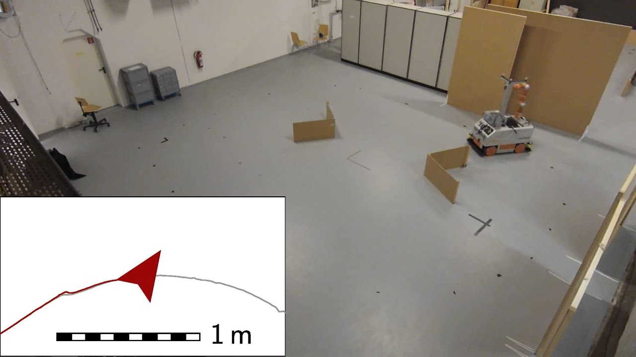 Laser-based teach-and-repeat with the omniRob