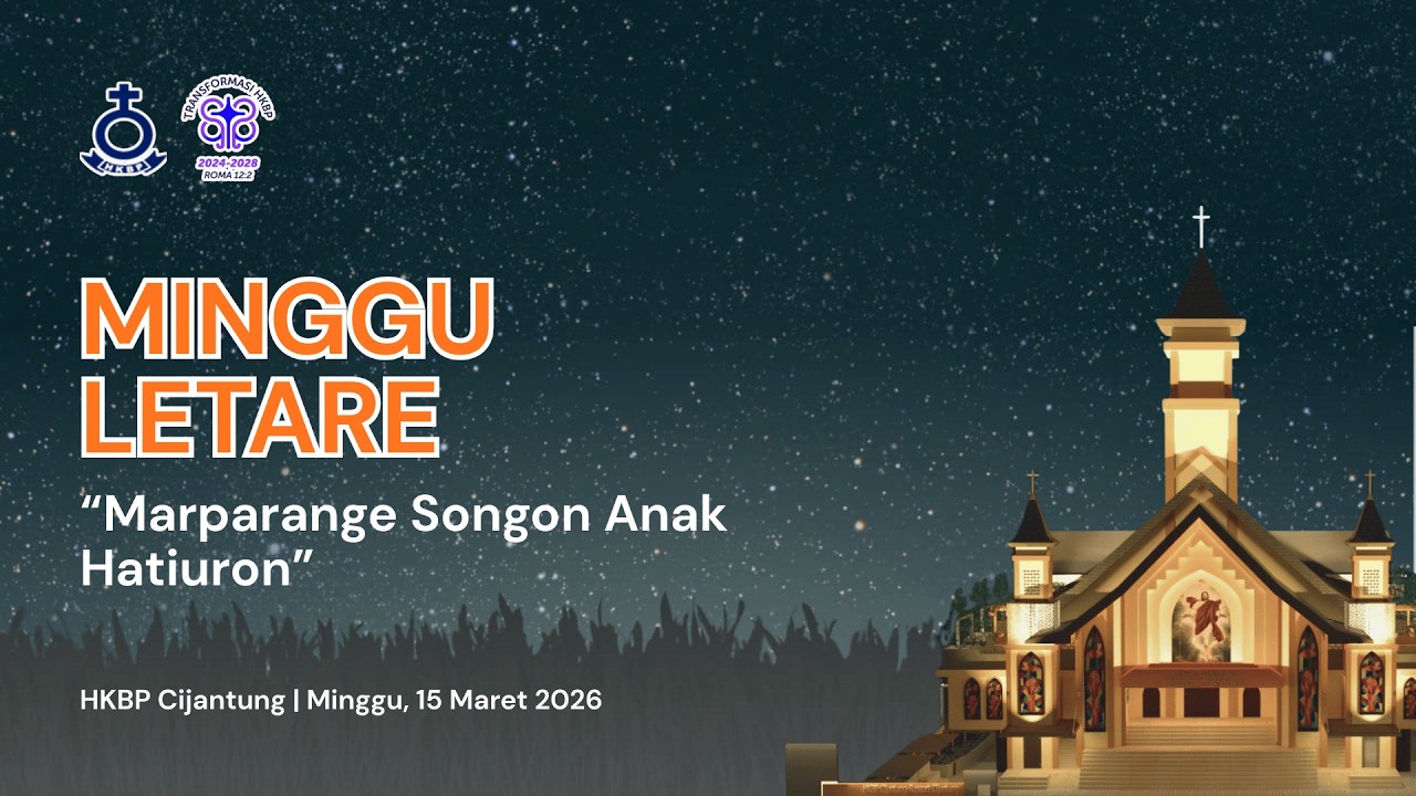 PARMINGGUON MINGGU LETARE | 15 Maret 2026 Pukul 09:30