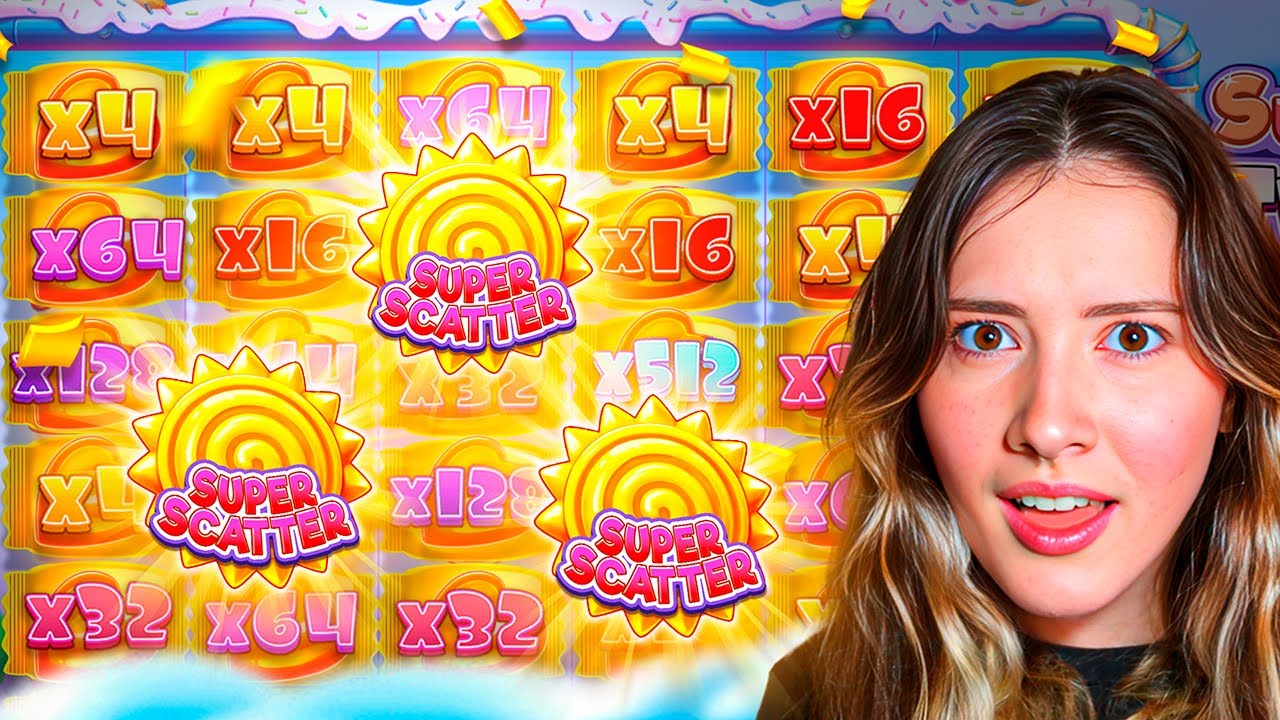 Our BIGGEST WIN EVER on Sugar Rush SUPER SCATTER!?