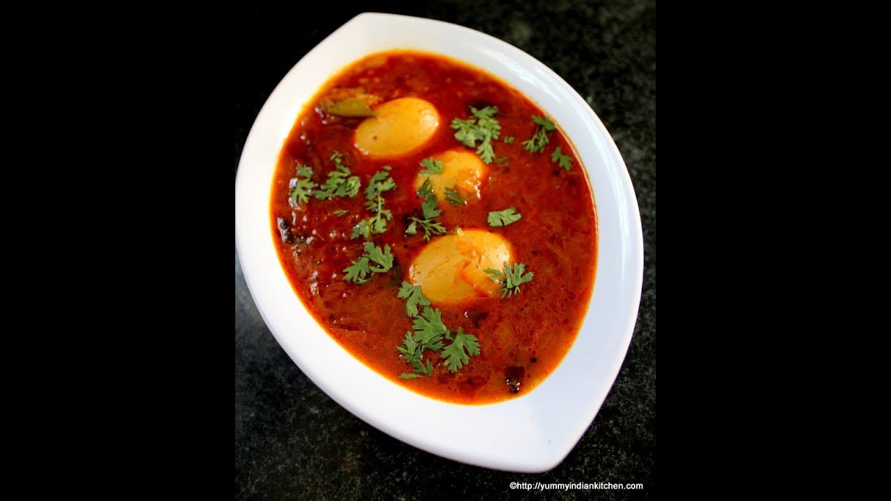 eggs with tamarind soup