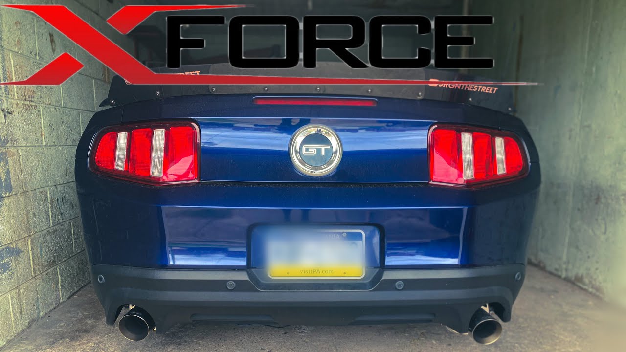 11-14 Mustang Gt Xforce Active Exhaust Review!
