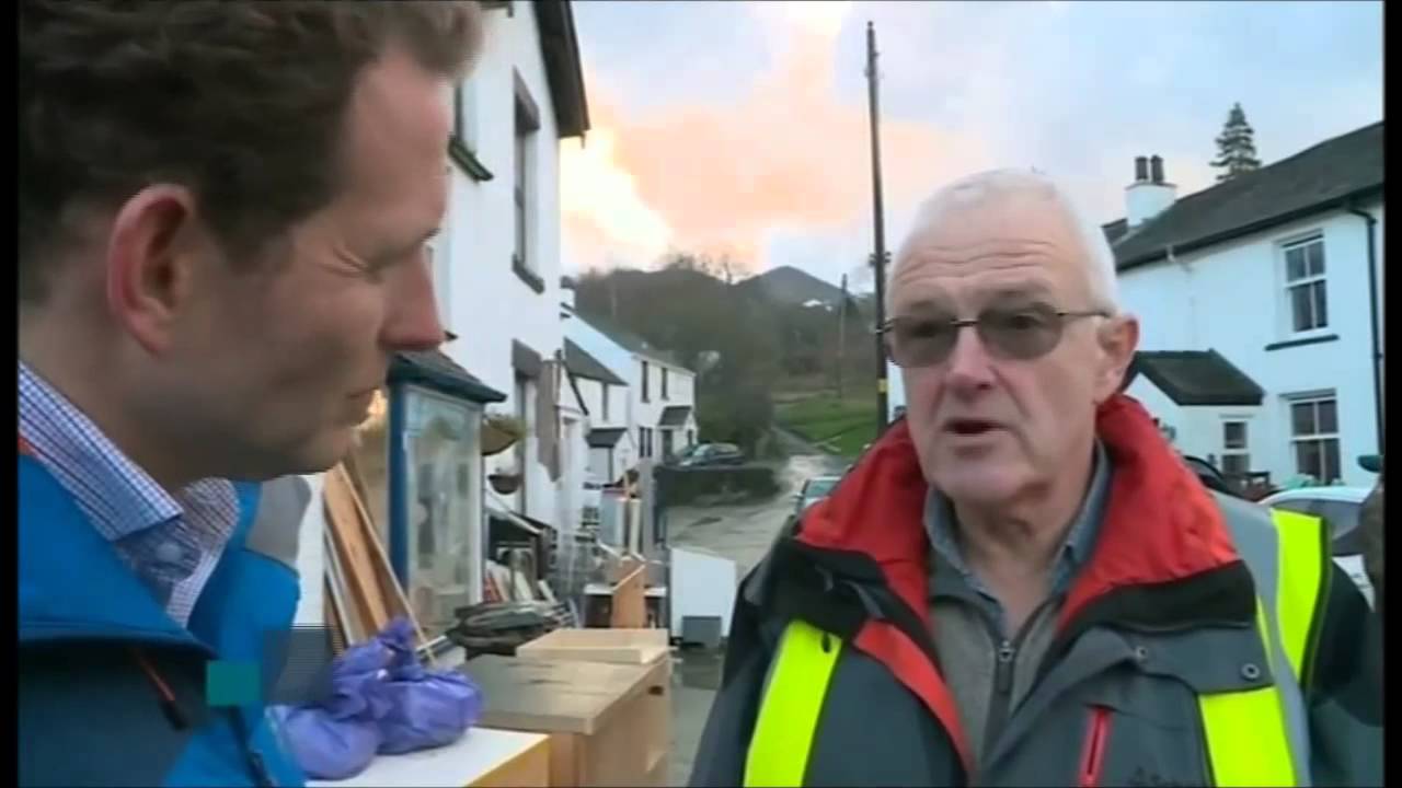 Cumbrian Floods - ITV 10pm News 7/12/2015