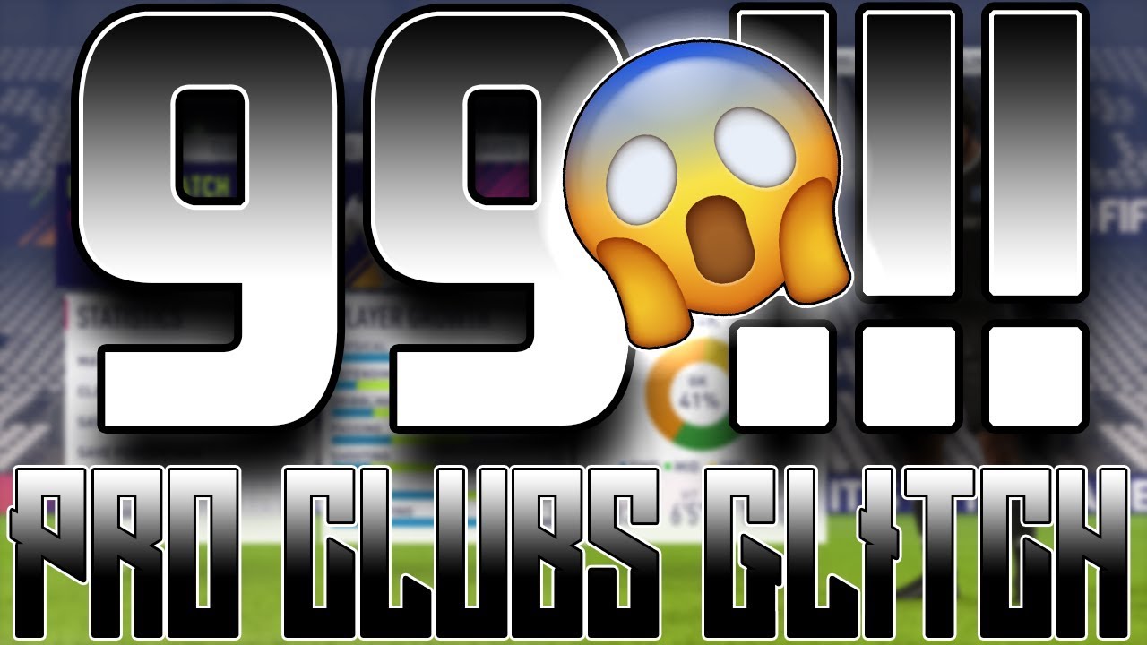 FIFA 18 - 99 RATED PRO CLUBS OVERALL GLITCH!!