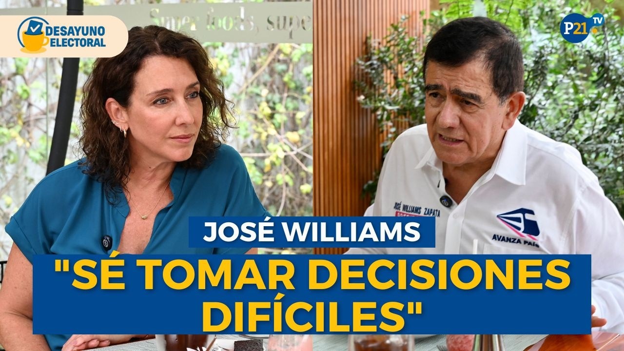 José Williams de Avanza País revela su estrategia para luchar contra la delincuencia