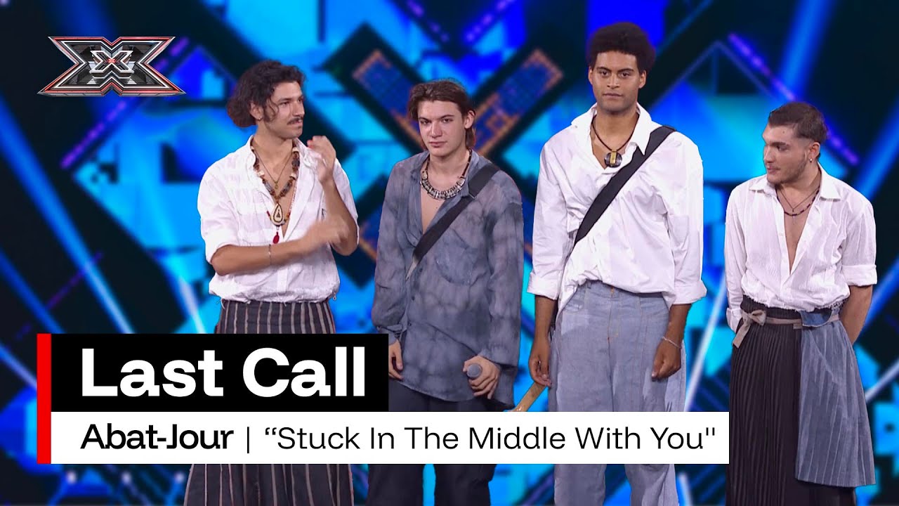 Gli ABAT-JOUR cantano “Stuck in the Middle With You” degli Stealers Wheel | X Factor 2025 Last Call