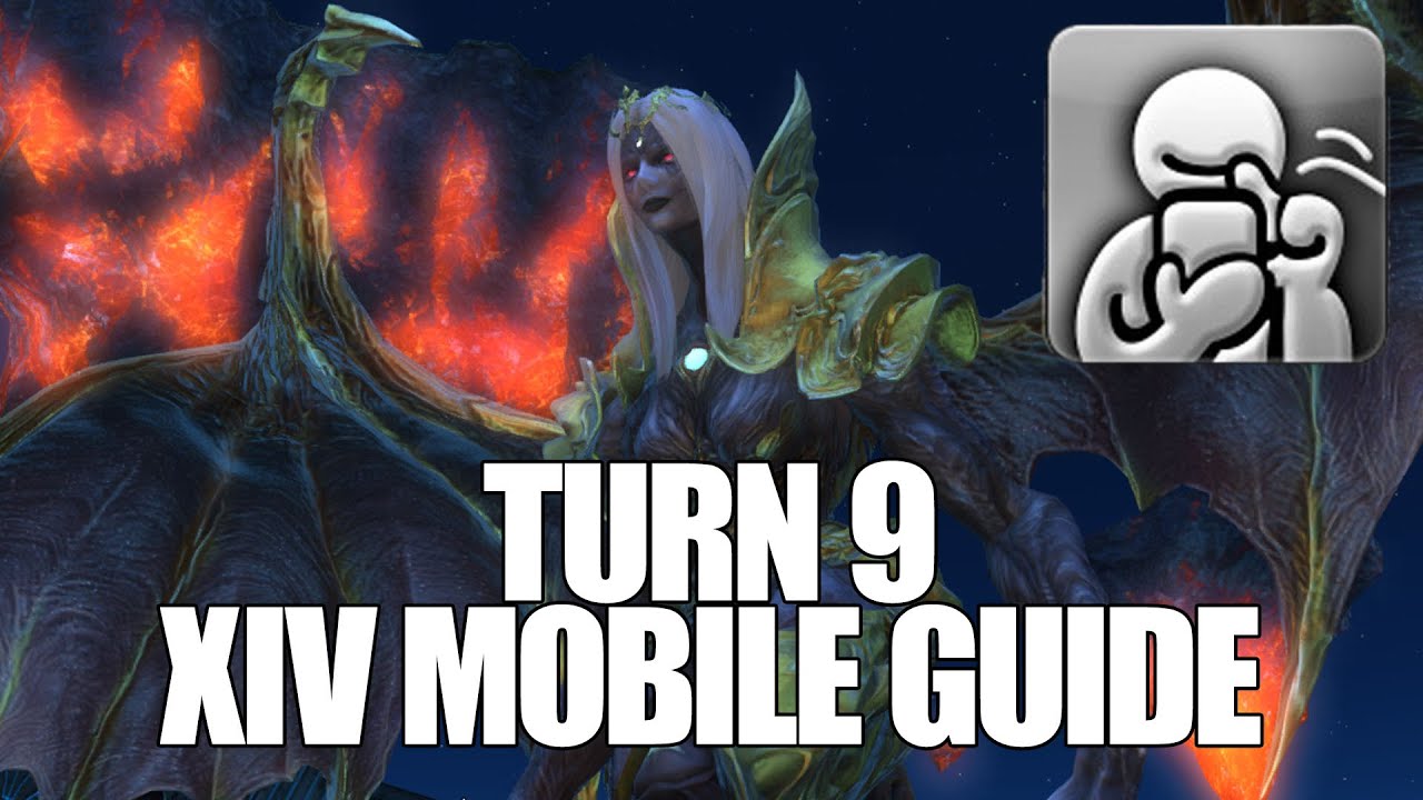 FFXIV Mobile - Second Coil of Bahamut Turn 4 NORMAL MODE Guide (Turn 9)