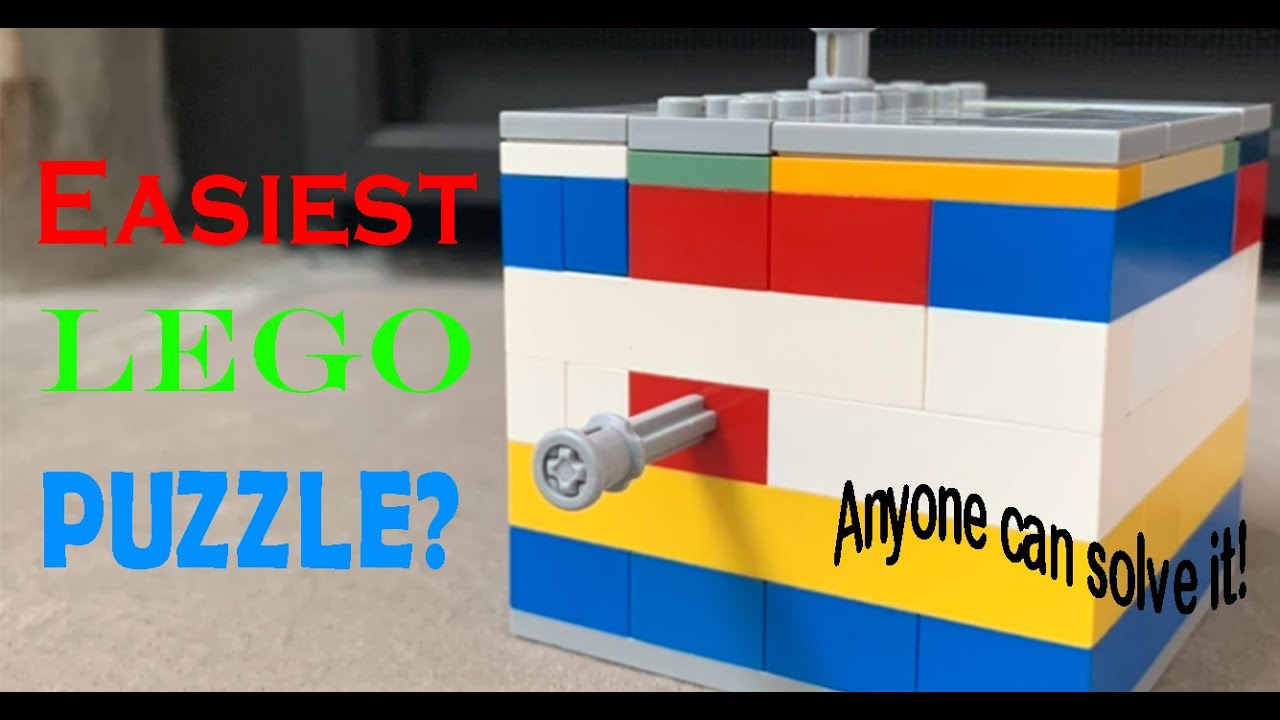 Easy Lego Puzzle that ANYONE can solve!