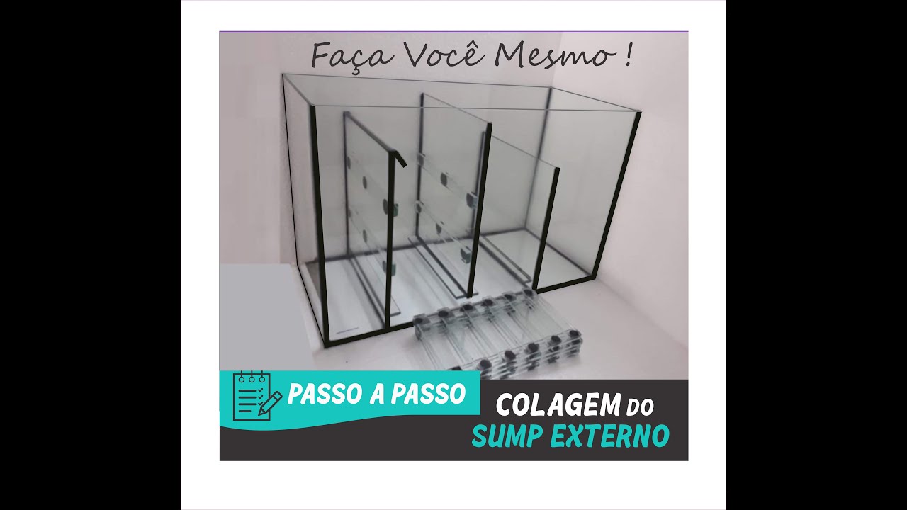 APRENDA A COLAR O SUMP EXTERNO - AQUA DENIELS