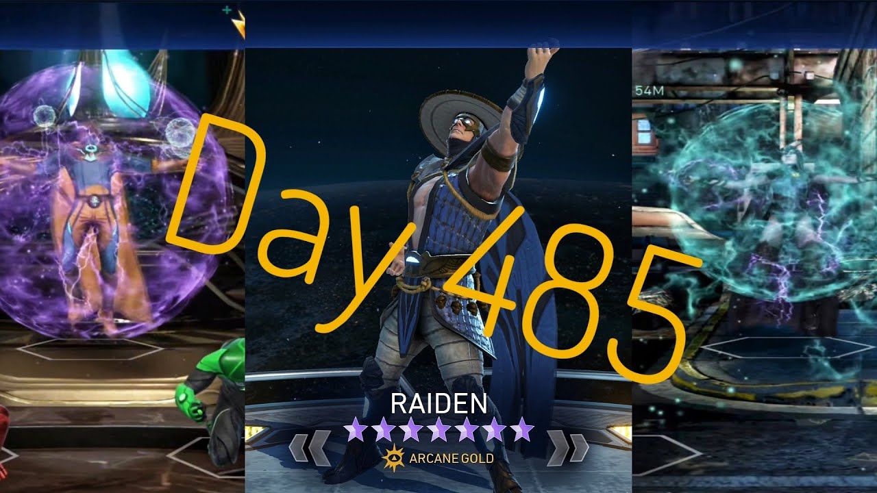 Injustice 2 mobile. Road to 100mil TTV f2p. Day 485 Taste of Evil SR H4T1+T2 are done+Raiden maxing