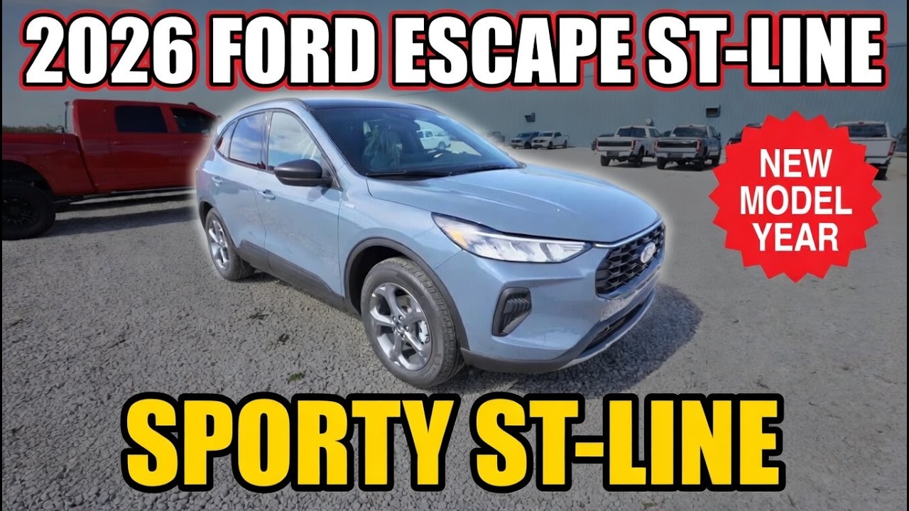 Ford Escape ST Line 2026 года, полный привод