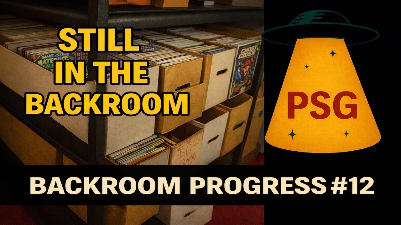 PSG Backroom Progress #12 — Sorting 50¢ Comics from the Collection