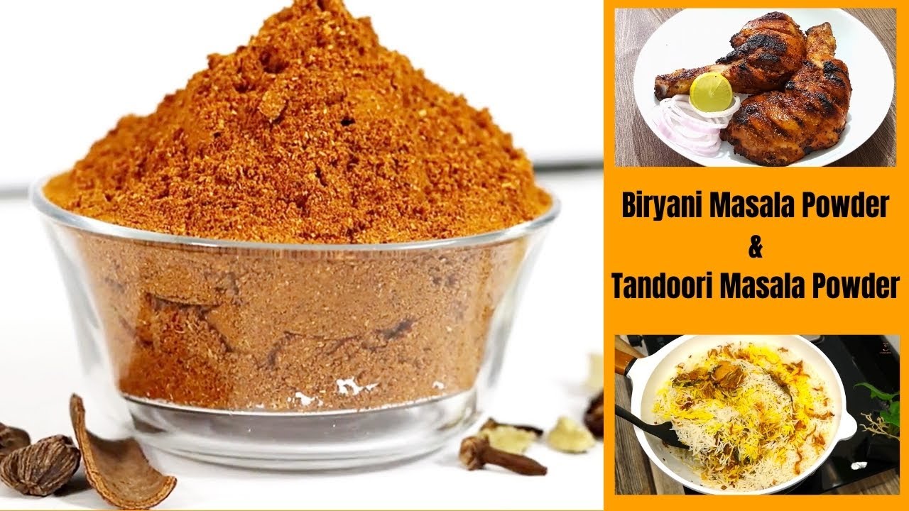Biryani Masala and Tandoori Masala Powder