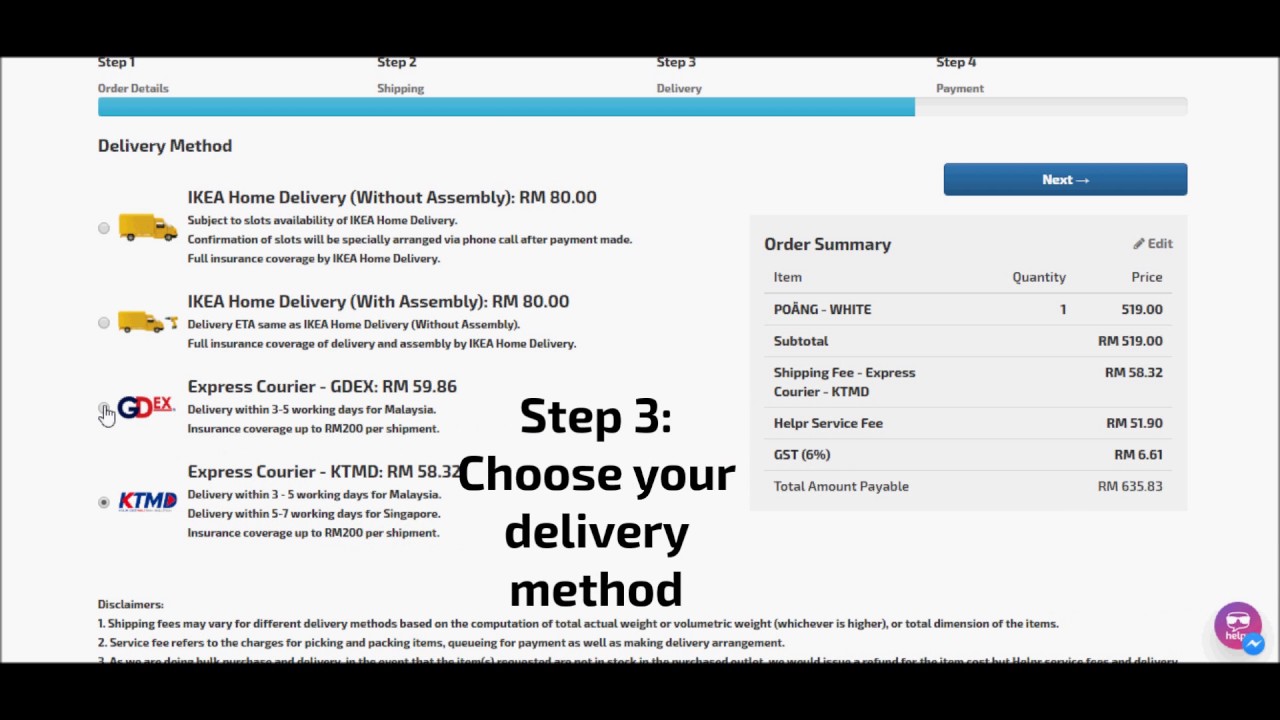 How To Order IKEA Online Using Self-Checkout Portal