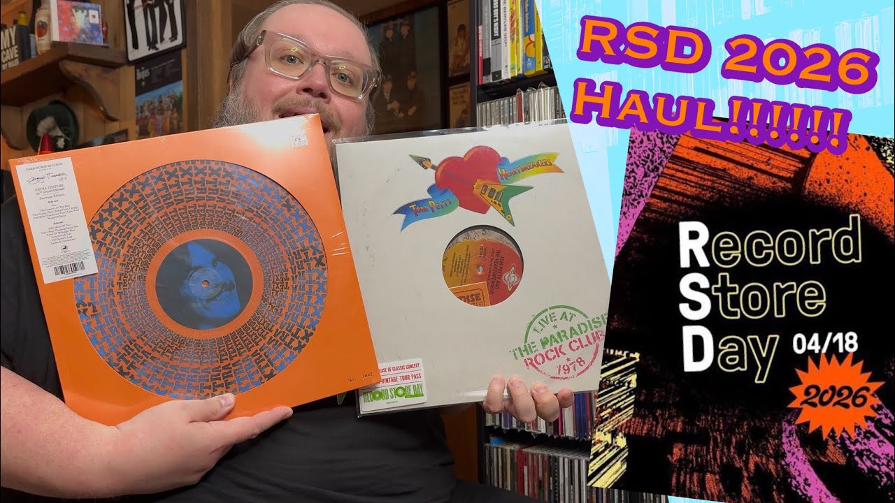 Покупки ко Дню музыкальных магазинов 2026!!!! #rsd #recordstoreday #2026 #unboxing #4k