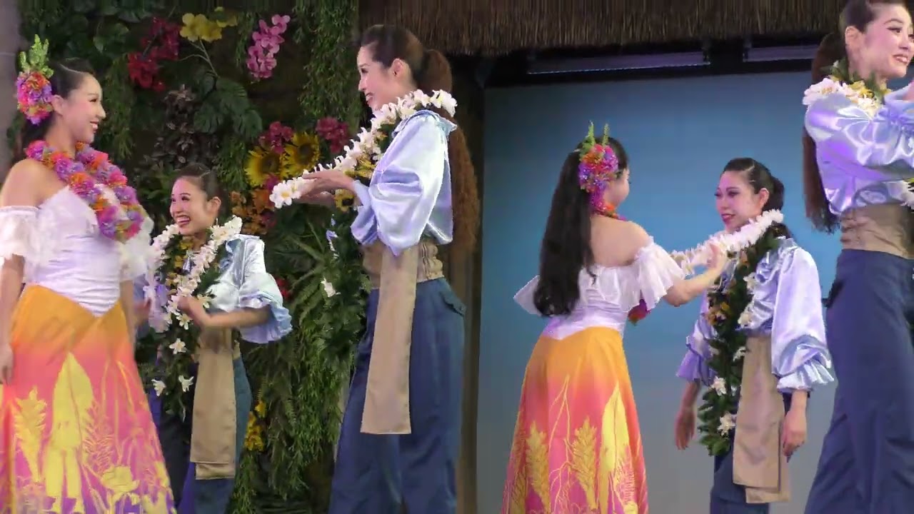 Aloha mai〜ようこそ〜　2025年8月3日(1/2)前編　レヒヴァ由妃さんソロ　フラガール　スパリゾートハワイアンズダンシングチーム