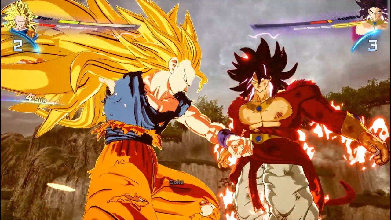 Goku Z Form VS Broly Z Form ! Dragon Ball Sparking Zero