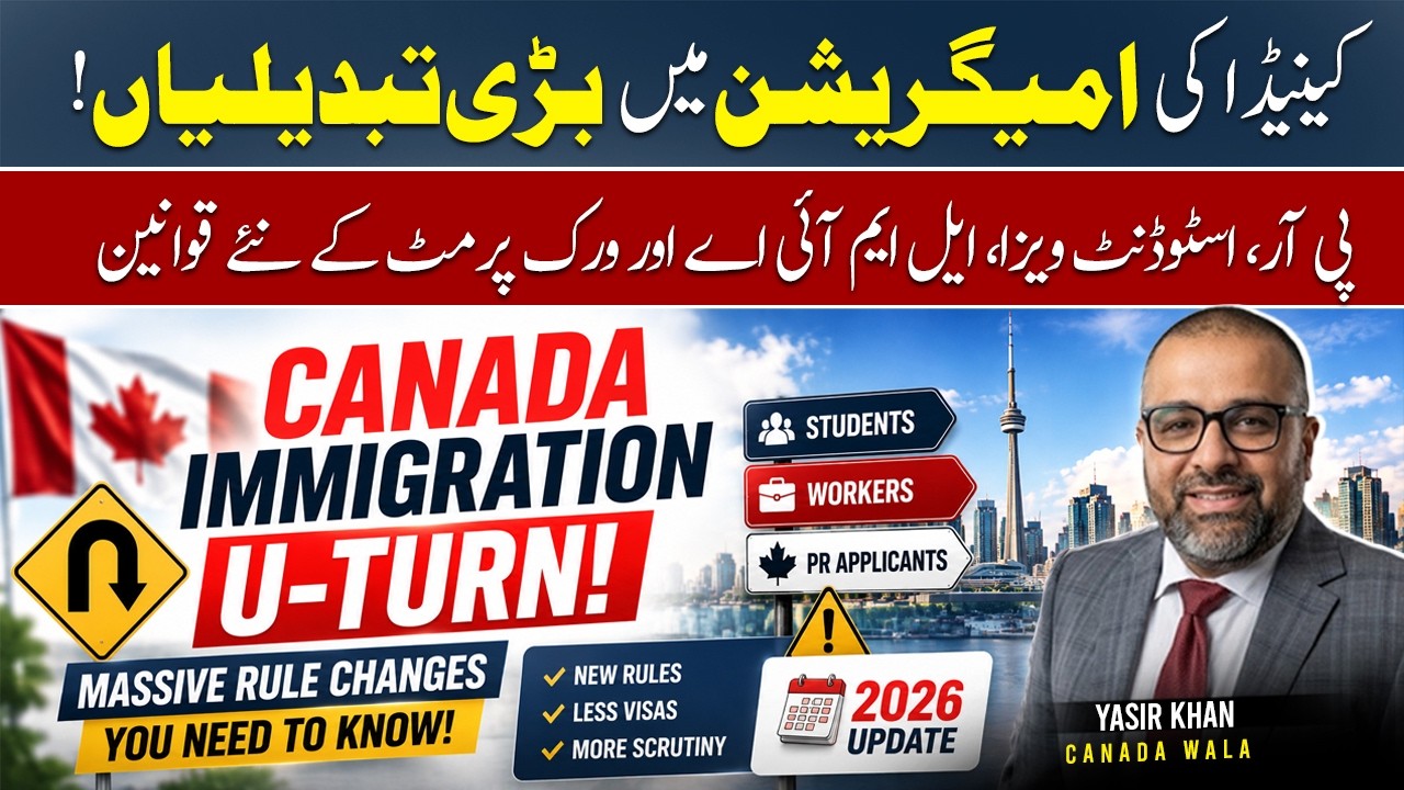 Canada Immigration U-Turn: New PR, Student & Work Permit Rules You Need to Know