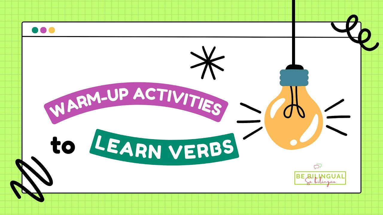 5 dinámicas para que tus estudiantes aprendan los verbos en inglés.