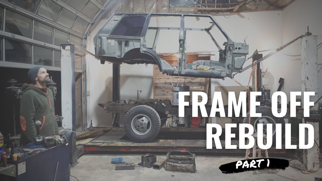 Range Rover Classic chassis restoration pt.1