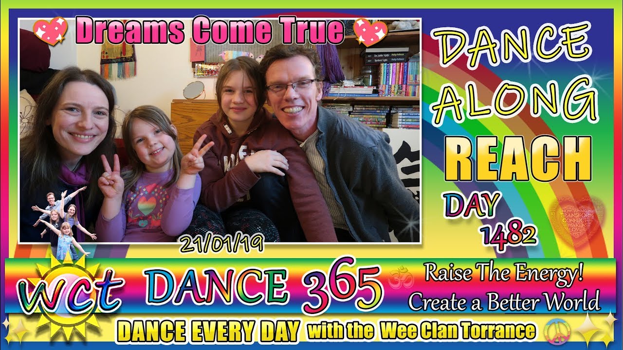 REACH FOR THE STARS! DANCE EVERY DAY! DAY 1482