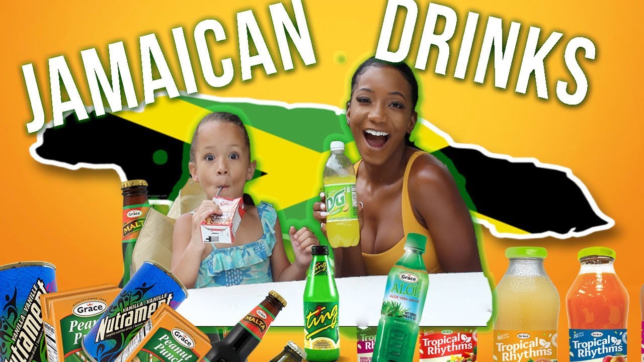 TRYING JAMAICAN DRINKS! (EXTREMELY HUGE) ARE THEY GOOD?! MUKBANG | Annesha Adams