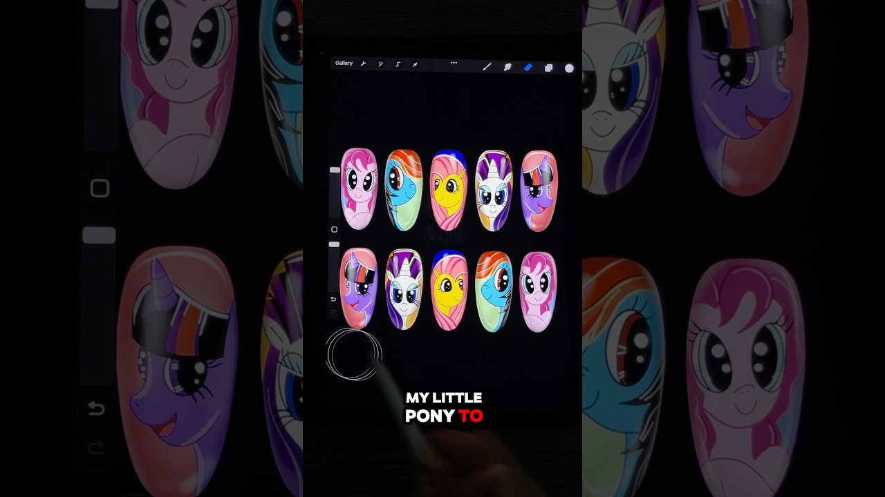 Magical My Little Pony Nail Art Ideas You&rsquo;ll Love! 💅🦄🌈