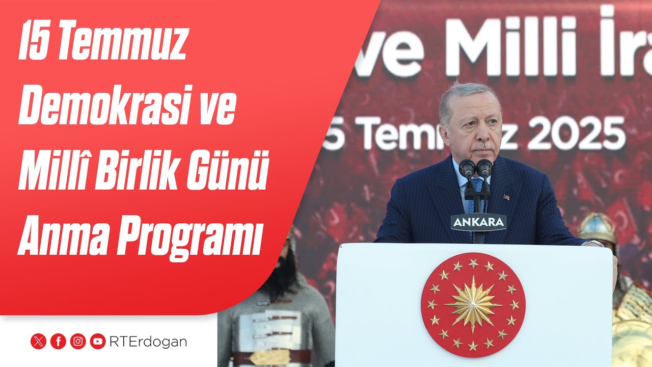 15 Temmuz Demokrasi ve Mill&icirc; Birlik G&uuml;n&uuml; Anma Programı 📌 G&ouml;lbaşı &Ouml;zel Harek&acirc;t Başkanlığı
