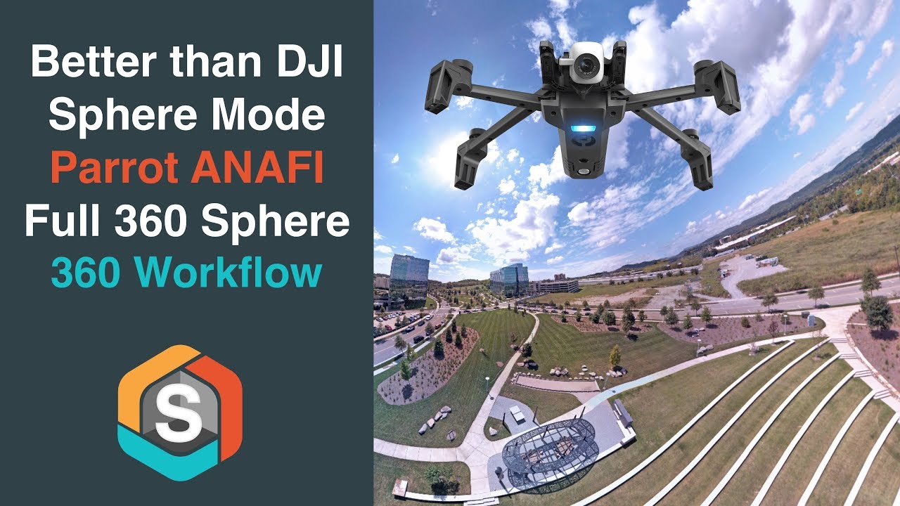 Better than DJI Sphere Mode - Take an entire sphere with the Parrot ANAFI