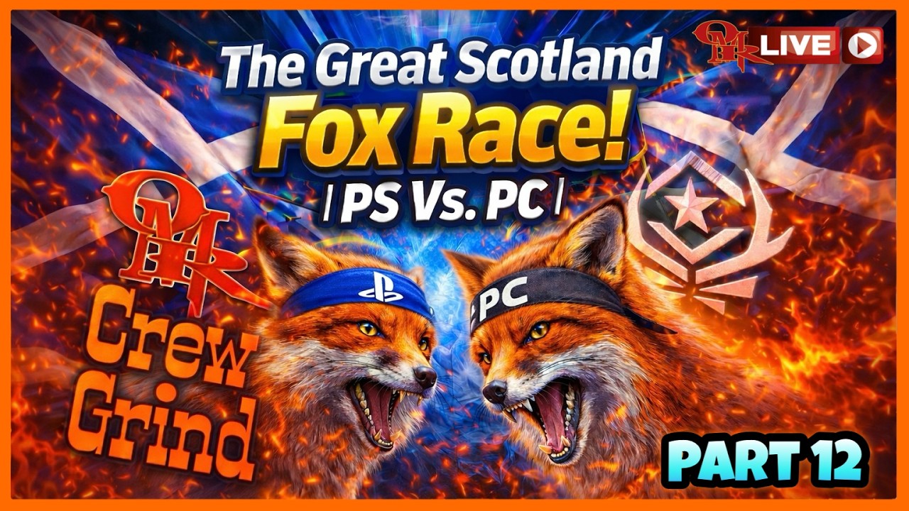 🏮 OMR LIVE! 🏮 | The Great Scotland Fox Race! | PS Vs. PC | G1G  Ep. #140 | Call of the Wild