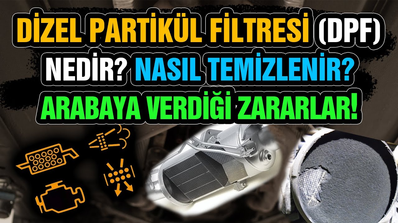 Dizel Partik&uuml;l Filtresi (DPF) Nedir? DPF İptali ve Bakımı Hakkında Bilmeniz Gerekenler
