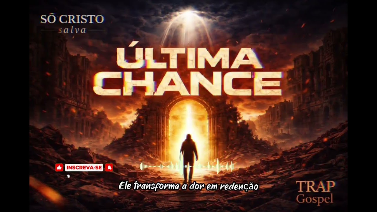 &Uacute;ltima chance | s&oacute; Cristo salva - (Trap-Gospel)