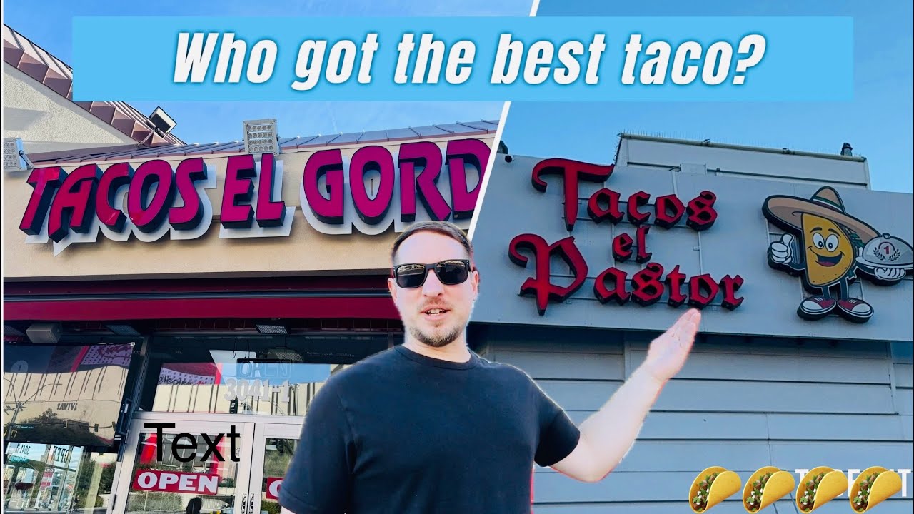 Tacos El Gordo Vs Tacos El Pastor : who got the best taco in Las Vegas 🌮🌮🌮