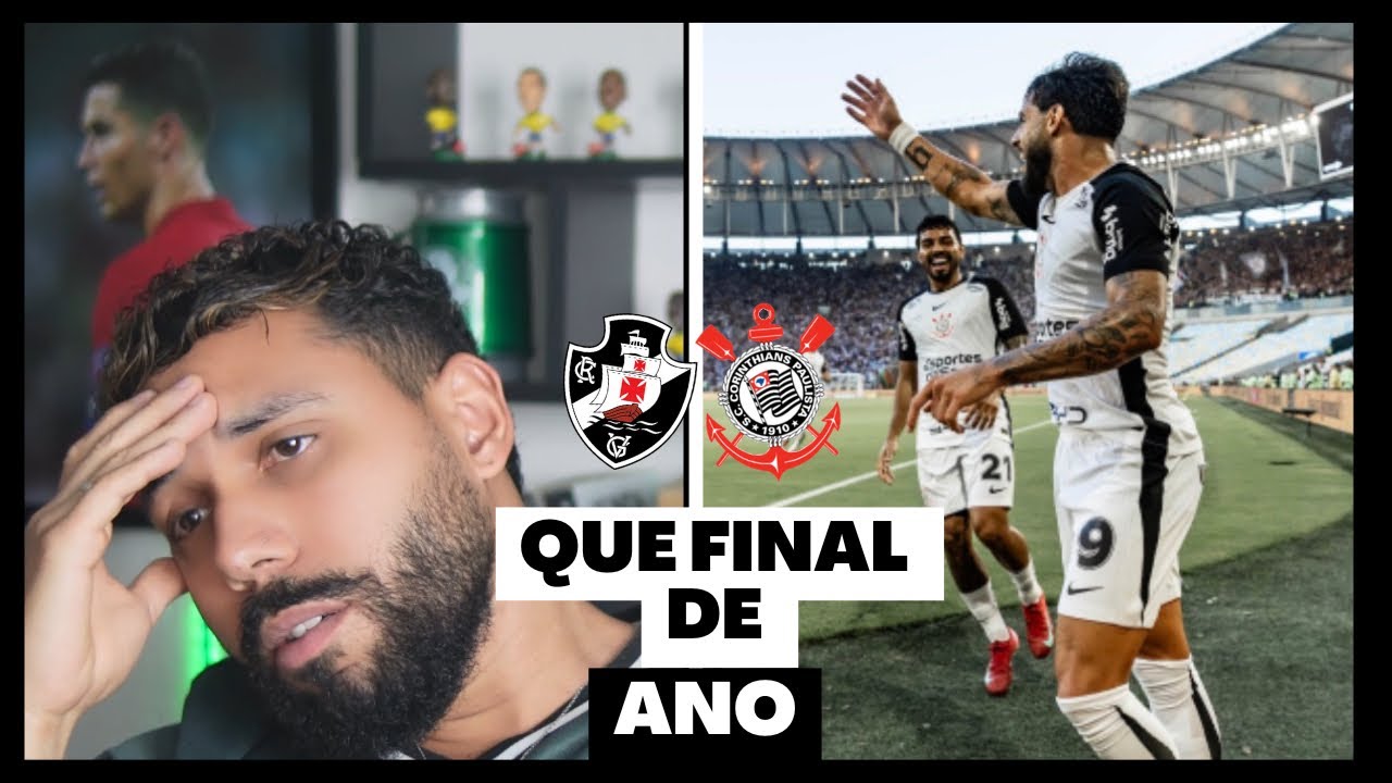 REACT VASCO 1x2 CORINTHIANS- O CORINTHIANS ACABOU COM MEU FIM DE ANO 