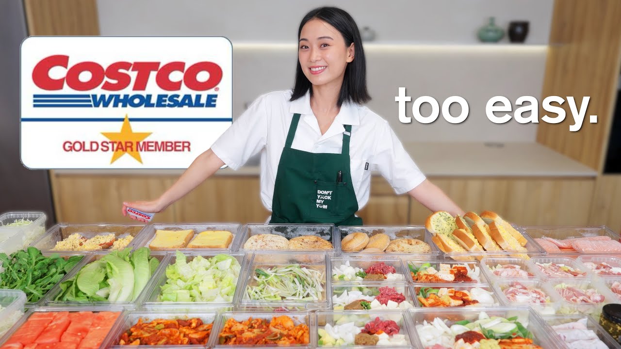 Моя окончательная подготовка еды из Costco