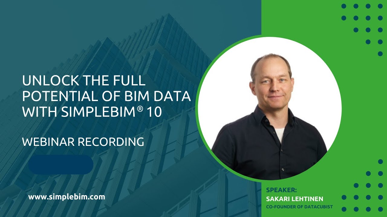 Simplebim10 Webinar recording