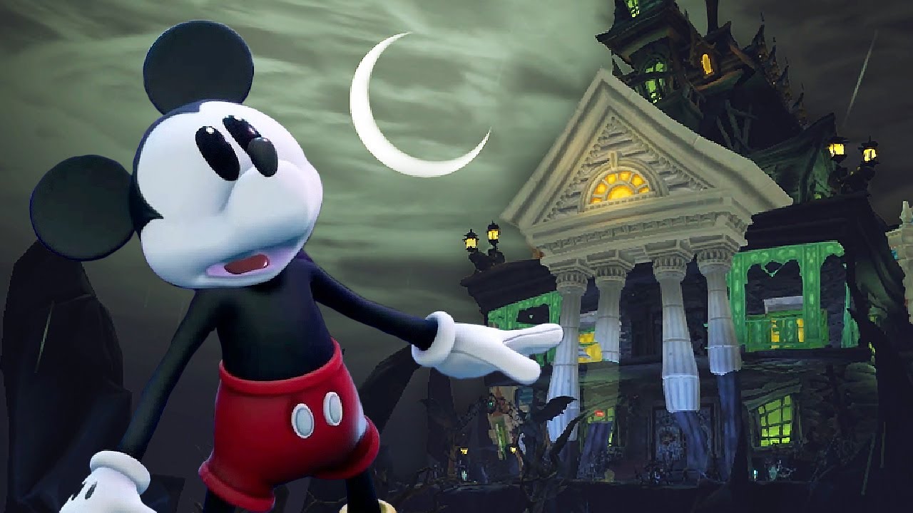 Epic Mickey Rebrushed - 100% Walkthrough - Part 7: Bog Easy & Lonesome Manor (Paint Path)