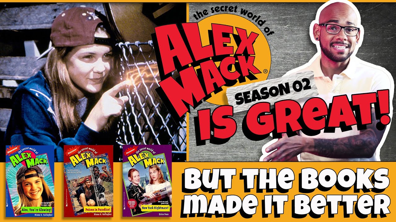 the puddle girl's book series spinoff | The Secret World of Alex Mack