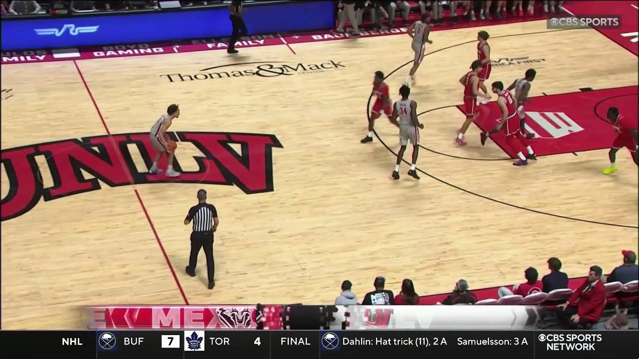 HIGHLIGHTS: New Mexico at UNLV Men's Basketball 1/28/2026