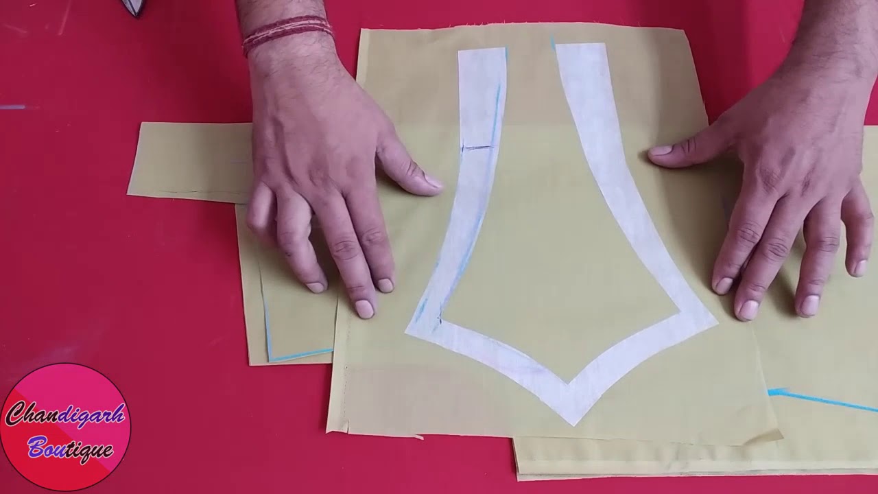 Halter Neck Design Cutting and Stitching (Easy Way)