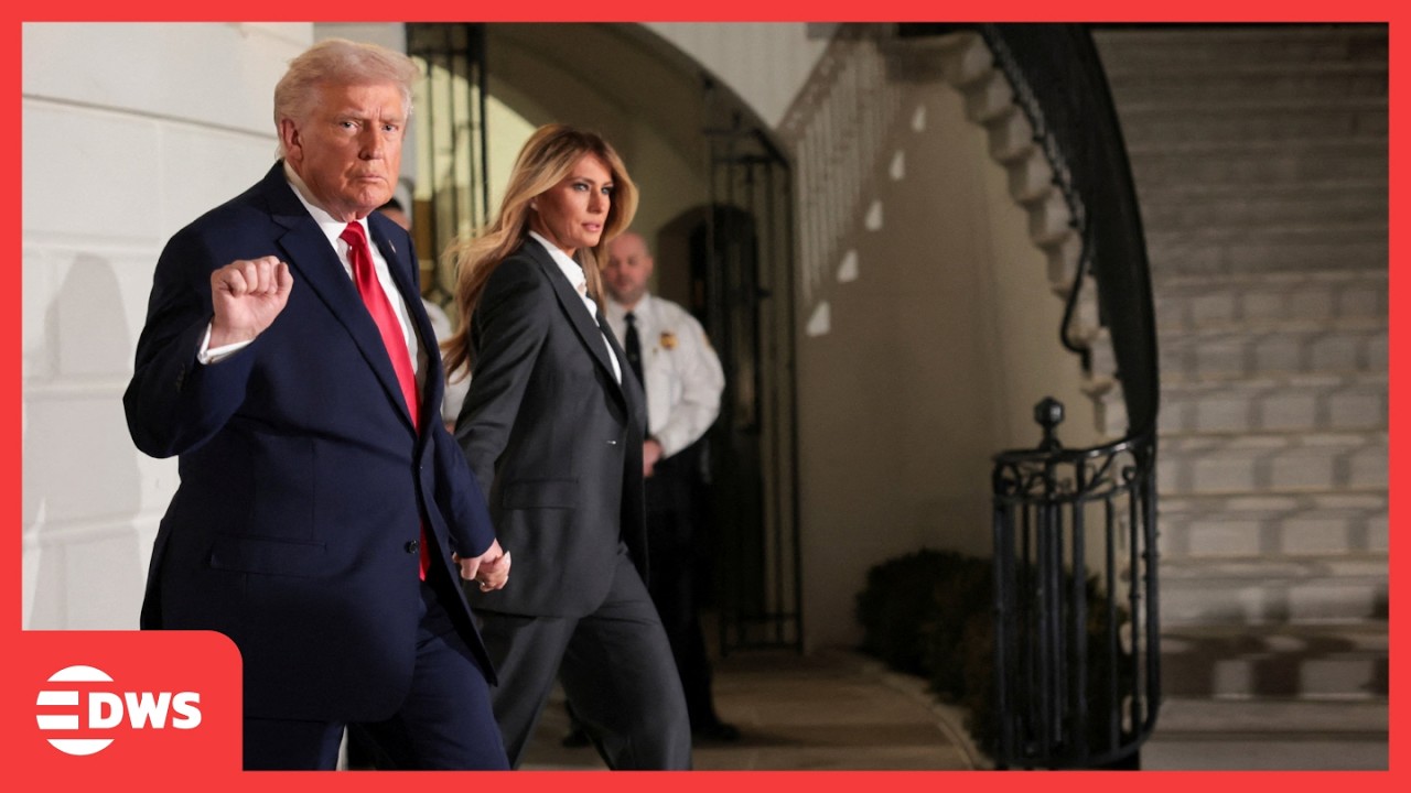 JUST IN: President Trump & First Lady Melania Leave White House for State of the Union Speech | AC1E