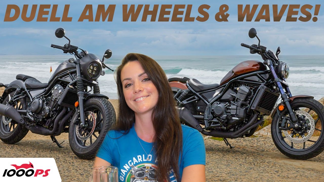 Welche cruist besser? Vergleichstest Honda Rebel 500 vs 1100