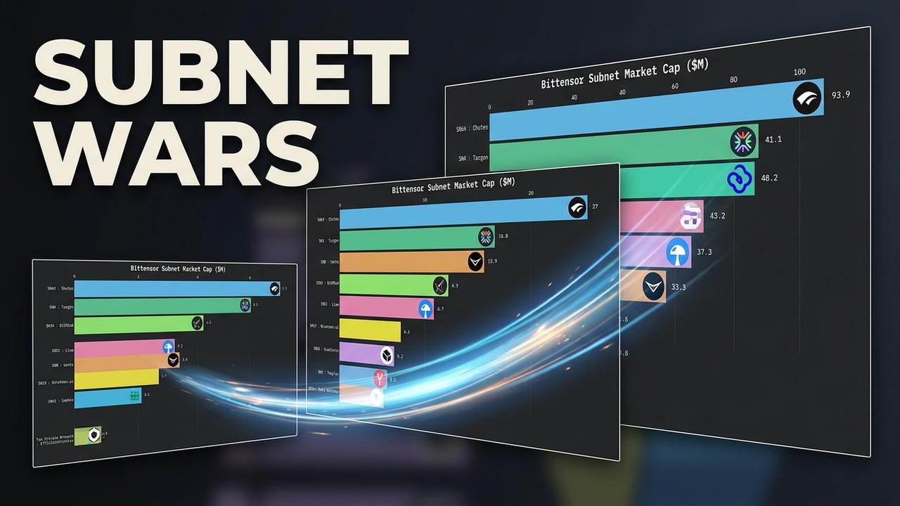 Bittensor Subnet Market Cap Race | Top TAO Subnets Since DTao (with commentary callouts)
