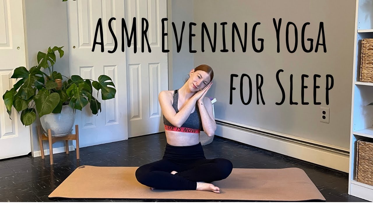 ASMR Evening Yoga for Sleep 🧘‍♂️