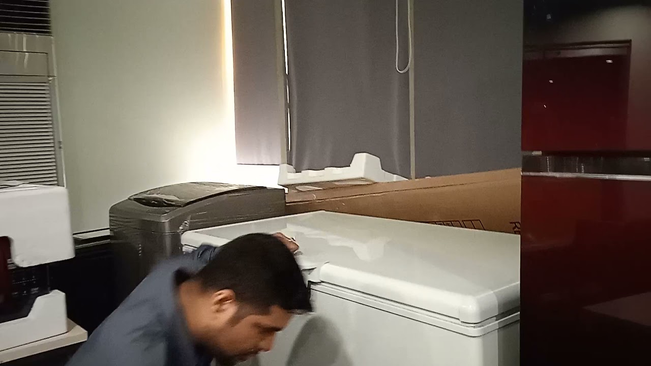 Demo of HAIER freezer (Model: HDF405 INV)